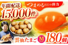 Mサイズ180個(170個＋割れ補償10個入り) 長崎県/塚ちゃん雲仙たまご村 [42ACAE007] 卵 玉子 タマゴ 鶏卵 長崎 島原 九州 大容量 たっぷり 