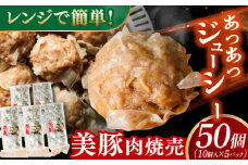 五島美豚肉焼売10個×5パック 長崎県/有限会社長崎フードサービス [42ADAB018]  ぶた 豚肉 おかず 簡単
