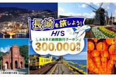 【長崎県】HISふるさと納税クーポン 300,000円分 長崎県/株式会社エイチ・アイ・エス [42AVAI007]
