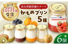 かもめプリン5種6個セット　長崎県/有限会社シュシュ [42AEAA013]