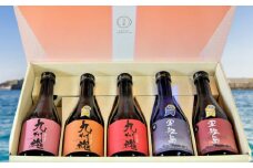 【ギフト対応可】長崎 軍艦島・九州魂焼酎300ml のみくらべ5本セット ／ 酒 お酒 アルコール 焼酎 飲み比べ ギフト セット