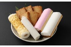 石橋かまぼこ 人気商品詰合せ ( 板付蒲鉾 赤・白 とびうおすぼ巻 特製ちくわ いわしからあげ )