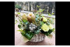 【全12回定期便】 おまかせフラワーアレンジメント 【L】 長崎県産 お花 花 ギフト