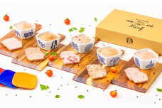 長崎ケーゼ特製セット 波佐見焼 (器・蓋)付 フンフ 5種セット (各180g)