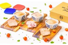 長崎ケーゼ ドライ ( レバー ポークタン パプリカ ) 焼きソーセージ 焼きソーセージ 波佐見焼