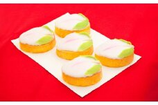【5月～1月配送分】桃カステラ 計5個 カステラ かすてら お菓子 菓子 洋菓子 スイーツ デザート 万月堂 長崎