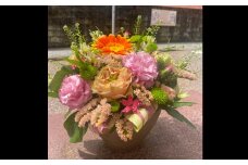 【全12回定期便】 おまかせ フラワーアレンジメント【S】 花 お花 はな 生花 Flower 長崎