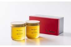 【年4回定期便(1月・4月・7月・10月配送)】山の花 ハチミツ 計3.2kg ( 400g瓶×2本セット×4回 ) 蜂蜜 化粧箱 クリームド・ハニー リキッド・ハニー はちみつ 蜂蜜 長崎