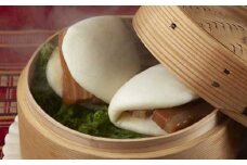 【全6回定期便】料亭仕込みの長崎角煮 琥珀まんじゅう 5ケ ／ 角煮まんじゅう 角煮饅頭 角煮まん 豚肉 豚バラ肉 B級グルメ 惣菜 長崎