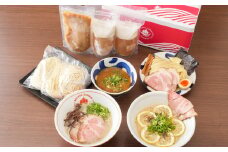 【全6回定期便】とんこつラーメン 4食分 ／とんこつラーメン レモンとんこつラーメン つけ麺 チャーシュー付きとんこつラーメン 大とろ角煮ラーメン トマトつけ麺 自家製生麺 特製スープ
