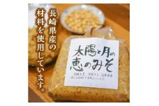 太陽と月の恵のみそ1個 (1kg) つけみそ6個 (ゆず しょうが しょうがねぎ とりそぼろ とりそぼろピリ辛) セット 味噌 調味料