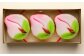【長崎縁起菓子】桃カステラ 3個入 ／ カステラ スイーツ 和菓子 菓子 桃の節句 ひな祭り