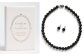 オニキス ネックレス ピアス 2点セット 艶あり 10mm ／ アクセサリー ジュエリー スタッドピアス onyx