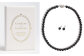 オニキス ネックレス ピアス 2点 セット 艶あり 8mm ／ アクセサリー ジュエリー スタッドピアス onyx