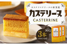 【14営業日以内発送】長崎カステリーヌ ( 3個セット ) ／ タナカヤ カステラ かすてら スイーツ デザート お菓子 菓子 長崎県 長崎市