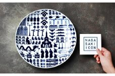 NAGASAKI ICONプレート ／  食器 波佐見焼 プレート 平皿 大皿 ワンプレート 出島