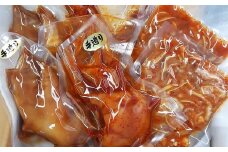 甘辛煮豚足・ミミガーセット ／ 豚足 (辛口・甘口 ) 甘辛ミミガー 豚肉 お肉 珍味 おつまみ 真空パック 九州産 長崎県 長崎市