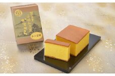 【全3回定期便】 《和三盆糖を使用》職人が手焼きした長崎カステラ 0.5号×5本 ／ お菓子 菓子 デザート かすてら 和三盆 ざらめ スイーツ 長崎県 長崎市