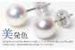 花珠 あこや真珠 8.5-9.0mm 鑑定書付 ピアス K14WG パール 