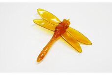 【7営業日以内発送】【本べっ甲】とんぼブローチ ／ アクセサリー ブローチ 鼈甲 べっ甲 トンボ 長崎県 長崎市