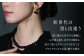 オニキス ネックレス イヤリング 2点 セット 艶なし マット 10mm 