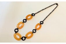 【7営業日以内発送】【本べっ甲】リングネックレス べっ甲 アクセサリー ／ 鼈甲 べっこう ネックレス ロングネックレス 長崎県 長崎市
