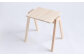 【素地仕上げ】MINAZUKI STOOL (スタッキングスツール) ヒノキ (3脚) ／ 家具 インテリア スツール