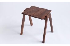 MINAZUKI STOOL (スタッキングスツール) ウォルナット (3脚) ／ 家具 インテリア スツール ナイトテーブル 長崎県 長崎市
