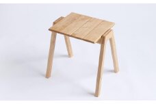 MINAZUKI STOOL (スタッキングスツール) クリ (3脚) ／ 家具 インテリア スツール ナイトテーブル 長崎県 長崎市