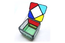 NAGASAKI☆ジュエリーボックス(中) ／ ステンドガラス ジュエリーケース アクセサリー 入れ物 ファッション 小物 長崎県 長崎市