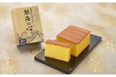 【全3回定期便】 長崎カステラ 琴海の心 0.5号(5切)×3本 ／ カステラ かすてら 和三盆 ざらめ ザラメ 洋菓子 お菓子 おかし 菓子 琴海堂 長崎県 長崎市