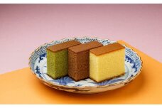 【全12回定期便】カステラ・チョコラーテ・抹茶カステラ 0.6号 各1本 ／ かすてら 洋菓子 お菓子 菓子 デザート スイーツ 長崎県 長崎市