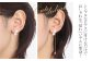 あこや真珠 4.0-4.5mm ピアスキャッチ 18金 K18 パール ／ アクセサリー ジュエリー 長崎県 長崎市