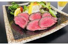 出島ばらいろ あぶり焼き 赤身 (モモ、カタ) 約600g (タレ付) ／ 長崎和牛 国産 和牛 お肉 肉 牛肉 炙り 化粧箱 長崎県 長崎市
