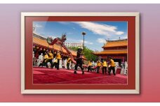 【額装写真】【孔子祭 龍踊り】画寸A3サイズ [M07-5682] ／ 長崎孔子祭 龍踊り お祭り 長崎県 歴史 写真 思い出 長崎県 長崎市