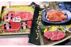 【全3回定期便】長崎和牛 出島ばらいろ レギュラータイプD ／ 和牛 お肉 肉 牛肉 国産 ミスジ ヒウチ 焼肉 焼き肉 BBQ バーベキュー アウトドア サーロイン ブロック ヒレ 長崎県 長崎市