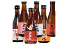 長崎いも・むぎ焼酎 飲み比べ 300ml 6本 ( 「九州魂」麦焼酎・「軍艦島」麦焼酎・「ながさき満々」麦焼酎・「ながさき満々」芋焼酎・「九州魂」赤芋焼酎・「九州魂」紫芋焼酎 各1本) ふるさと納税 ／酒 お酒 アルコール 焼酎 芋焼酎 麦焼酎 霧氷酒造 長崎県 長崎市