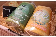 しっとりふわふわ コク深～い「純生ロールケーキ」・4年連続全国お茶品評会日本一のそのぎ茶「濃茶ロール」の2本セット ／ ロールケーキ ケーキ デザート セット スイーツ お菓子の雲仙堂 長崎県 長崎市