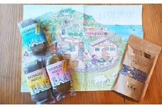 【7営業日以内発送】外海(そとめ)のかんころ餅３本と紫もち麦１袋のセット ／ 計1kg 餅 スイーツ 手作り お菓子 和菓子 麦 もち麦 詰め合わせ 長崎県 長崎市