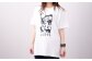 PEACEな ねこTシャツ（黒色・白色）各1枚・PEACEな ねこクリアホルダー（黒色・白色）各1枚・エコバッグ（青色）セット 