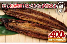 A382p 寿し屋厳選!特大うなぎの蒲焼き(国産)