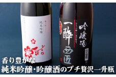C111p 香り豊かな純米吟醸･吟醸酒のプチ贅沢一升瓶2本