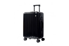 G518 【4泊用 耐久力抜群】PC7000スーツケースM (ナイトブラック) TSAロック 軽量 中型 大型 海外スーツケース 国内スーツケース キャリーバック キャリーバッグ 海外キャリーバッグ 国内キャリーバッグ 3泊 4泊 黒