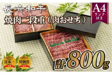 B206p 長崎和牛焼肉二段重(肉おせち)