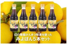 C171p 幻の香酸かんきつ味美(新種和レモン)を使ったみよポン5本
