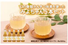 C172p 幻の香酸かんきつ味美(新種和レモン)を使ったみよちゃん5本