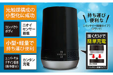 G411p 脱臭器ニオイヤーⅡ(バッテリー搭載)