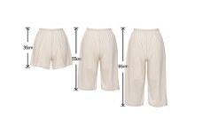 G283p これは便利!丈違いペチキュロット3点(Lサイズ)