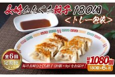 E337p 長崎ひとくち餃子〈トレー包装〉180個【6回定期便】