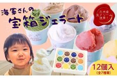 F179 【ご褒美スイーツ】海軍さんの宝箱 ジェラート詰め合わせ12個入り(7種) ジェラート アイス  シャーべット ミルク いちご チョコレート 抹茶 ブルーベリー マンゴー キャラメル スイーツ 濃厚 カップ スウィーツ ギフト 贈り物 ご当地 お取り寄せ 詰め合わせ 大人気 長崎 佐世保